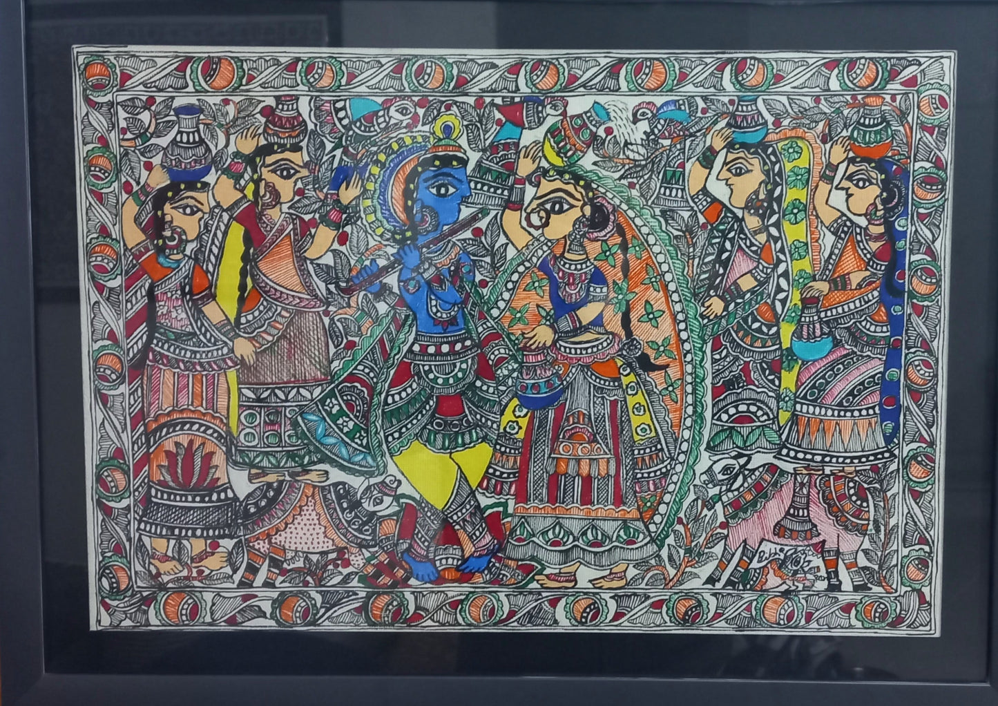 RADHA KRISHNA WITH GOPI